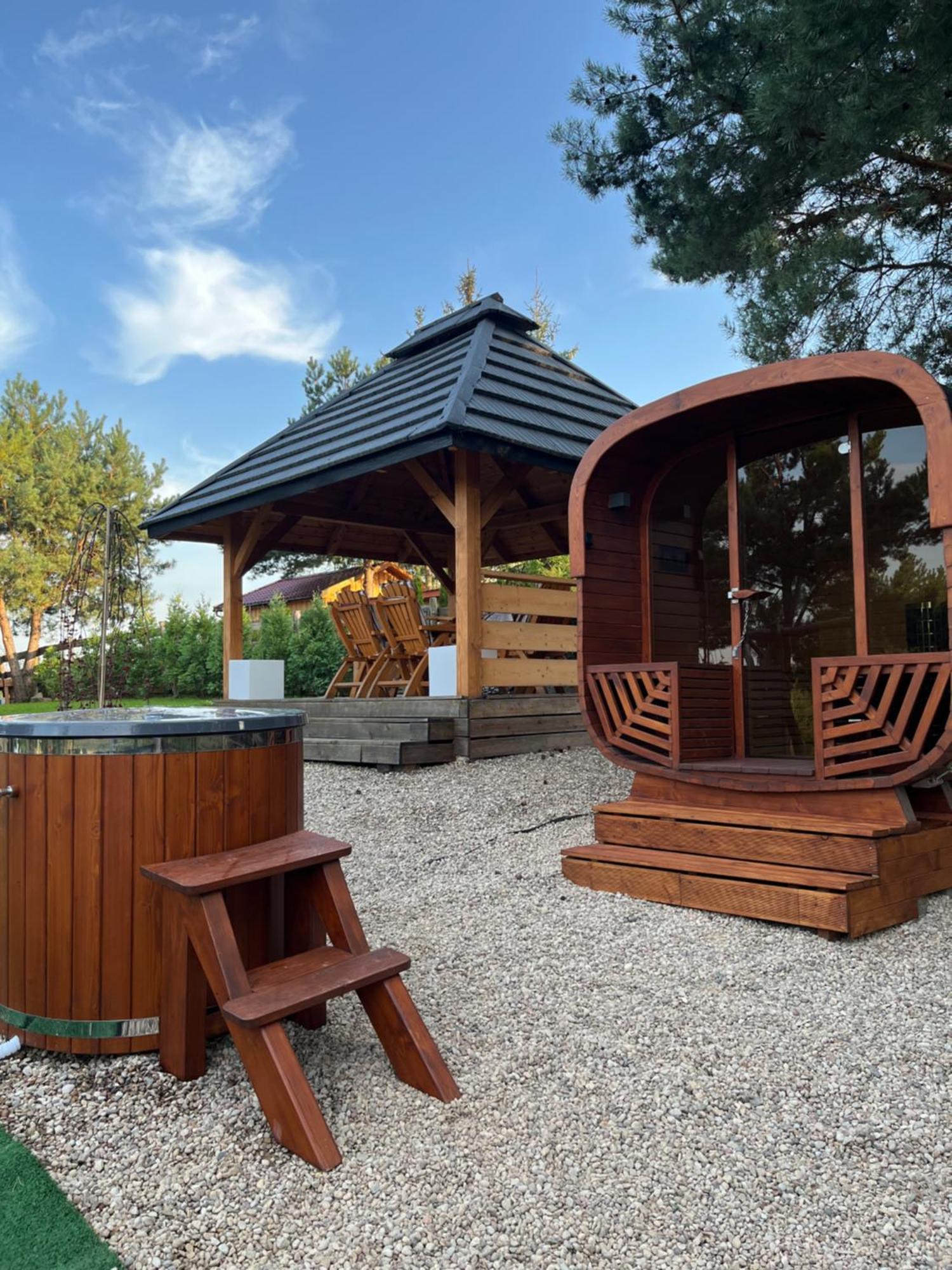 Mazury "Willa Slimakowo" W Pasymiu Z Jakuzzi, Sauna, Pomostem Dış mekan fotoğraf